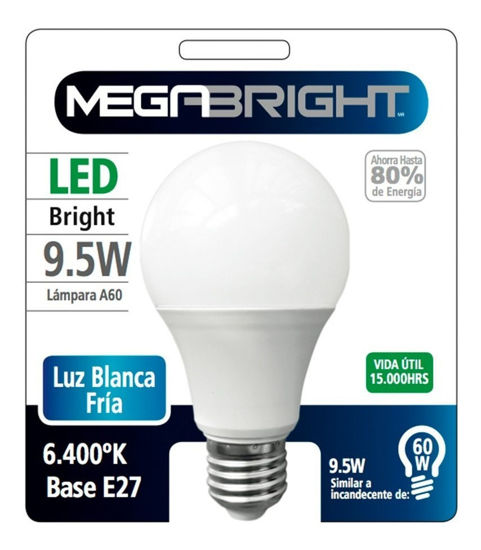 Imagen de Ampolleta Led 9,5W - Megabright