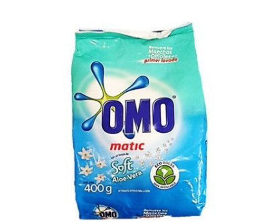 Imagen de Detergente Polvo Omo Matic Soft Aloe 400g - Unilever