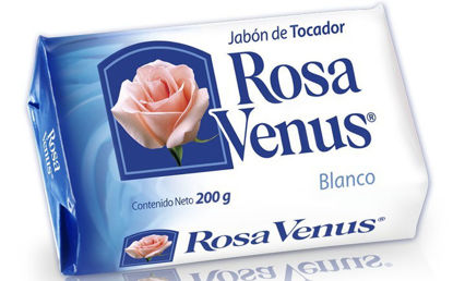 Imagen de Jabón barra Blanco 100 grs - Rosa Venus