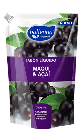 Imagen de Jabón Líquido Maqui y Acai 900ml - Ballerina