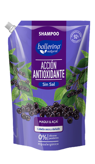 Imagen de Shampoo Maqui y Acai 900ml - Ballerina