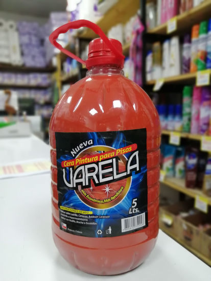 Imagen de Cera Pintura Pisos Roja 5L - Varela