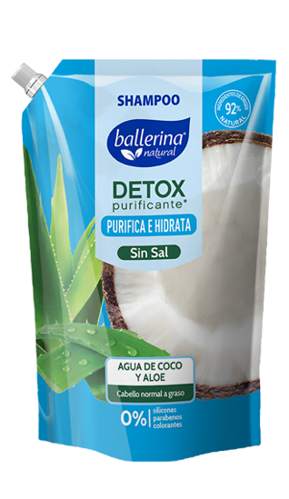 Imagen de Shampoo Coco Aloe Micelar 900ml - Ballerina