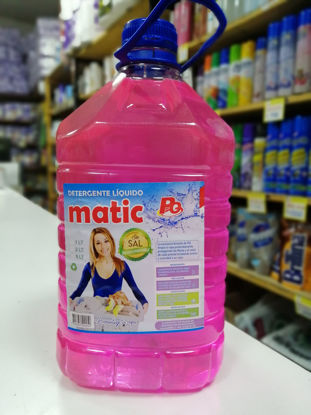 Imagen de Detergente Líquido Matic 5L Rosado - QU2000