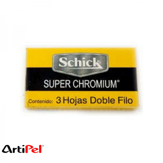 Imagen de Hoja Afeitar Super Chromium x 3 unid - Schick