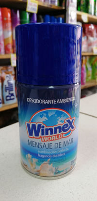 Imagen de Aromatizante Recarga Automática Mensaje de Mar 250 ml Winnex