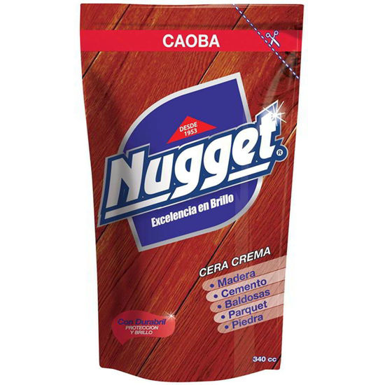 Imagen de Cera Crema Caoba 340cc - Nugget