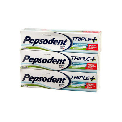 Imagen de Pepsodent Triple+ Pack 3x90 grs - Unilever