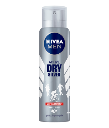 Imagen de Desodorante Men Active Dry Silver - Nivea