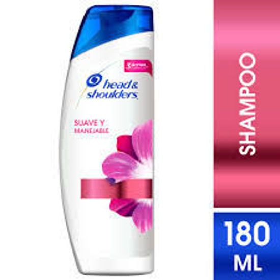 Imagen de Shampoo Suave Manejable 180ml Head & Soulders - P&G