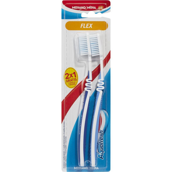 Imagen de Pack Cepillo Dental Adulto Mediano- Aquafresh x 2