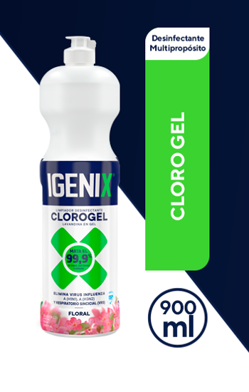 Imagen de Cloro Gel Igenix Floral 900 ml - Virginia