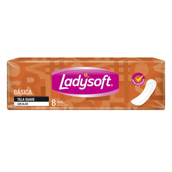 Imagen de Toallas Femeninas 8U - Ladysoft básica