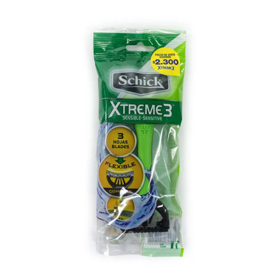 Imagen de Maquina Afeitar Schick Xtreme 3 Piel Sensible