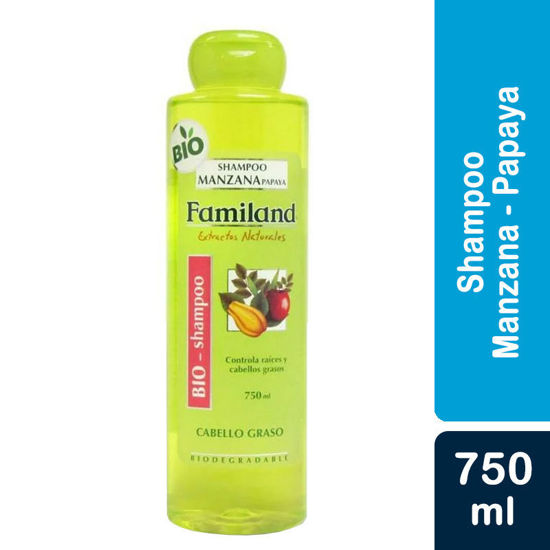 Imagen de Shampoo Manzana Papaya Familand 750 ml