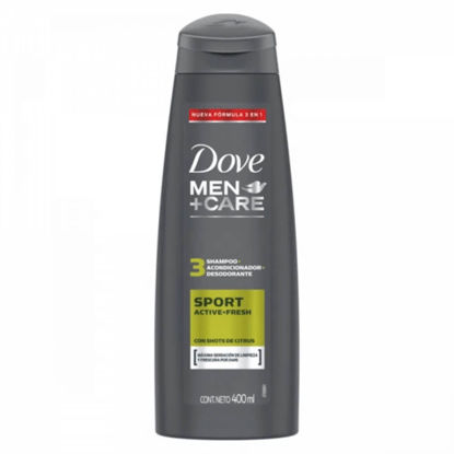 Imagen de Shampoo Sport 3x1 400ml - Dove Men