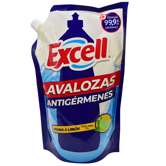 Imagen de Lavalozas Excell Antigermenes Doypack 1Lt