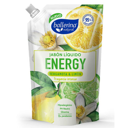 Imagen de Jabón Líquido Energy Limón 750ml - Ballerina