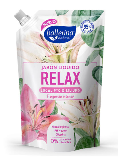 Imagen de Jabón Líquido Relax Eucaliptus Lilium 750ml - Ballerina