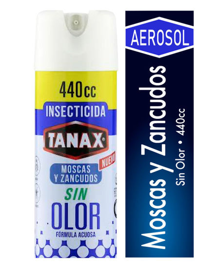 Imagen de Insecticida Tanax sin Olor Moscas y Zancudos 220 cc