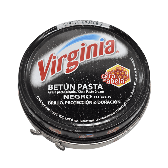 Imagen de Betún Negro 88ml Virginia