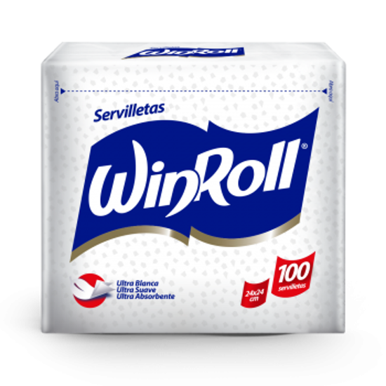 Imagen de Servilleta 100 Unidades Win Roll