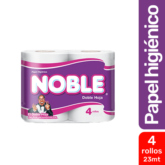 Imagen de Papel Higiénico Doble Hoja 23mtx4 - Noble