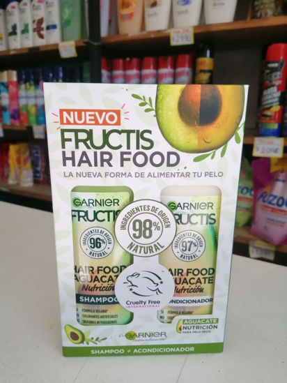 Imagen de Pack Fructis Shampoo + Acondicionador Palta 300 ml