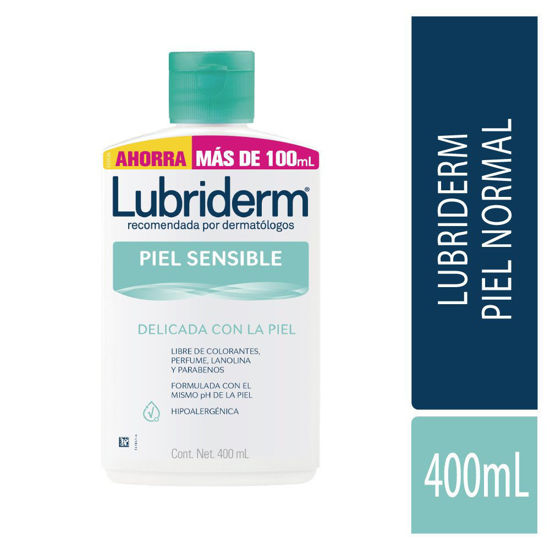 Imagen de Crema Lubriderm Piel Sensible 400 ml