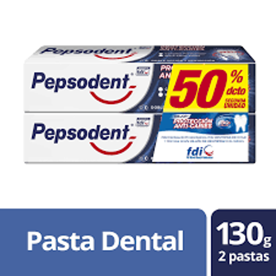 Imagen de Pepsodent Anticaries PACK 2x130 grs